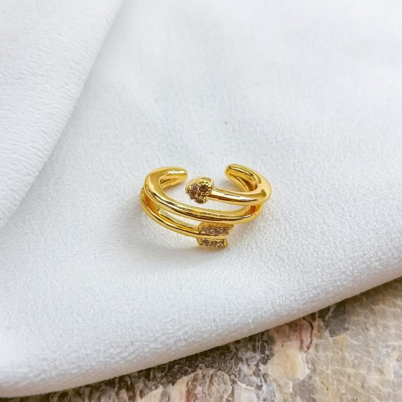 Kate Spade | love game arrow Ear Cuff Earrings